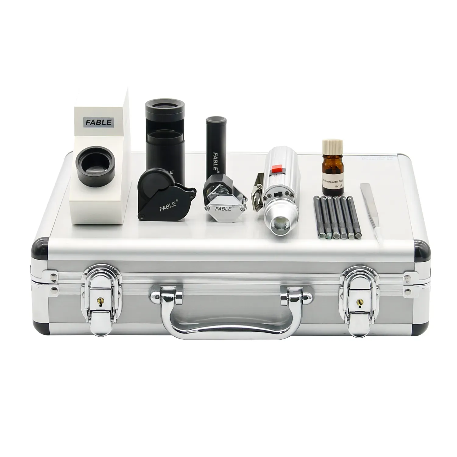 Gem Identification Tool Kit (8 pieces)
